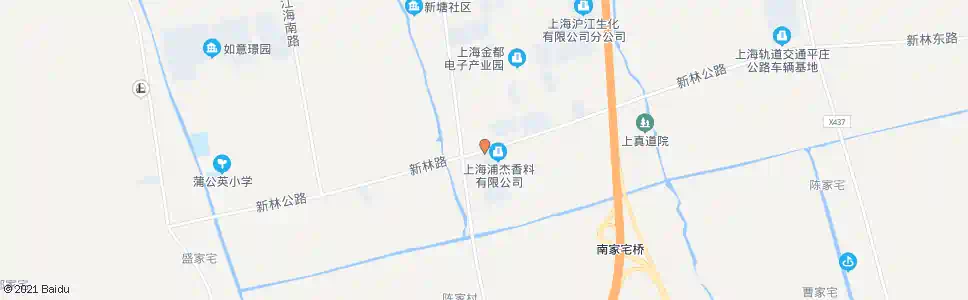 上海新林东路环城东路_公交站地图_上海公交_妙搜公交查询2025