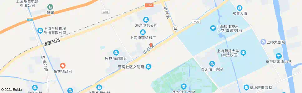 上海南华亭大道_公交站地图_上海公交_妙搜公交查询2025