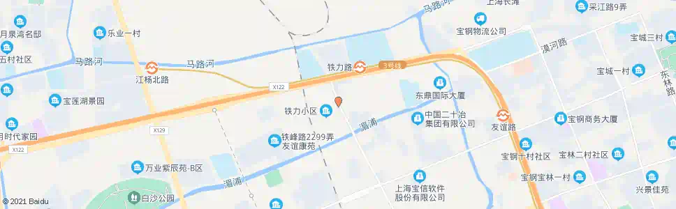 上海铁力路湄浦路(招呼站)_公交站地图_上海公交_妙搜公交查询2025