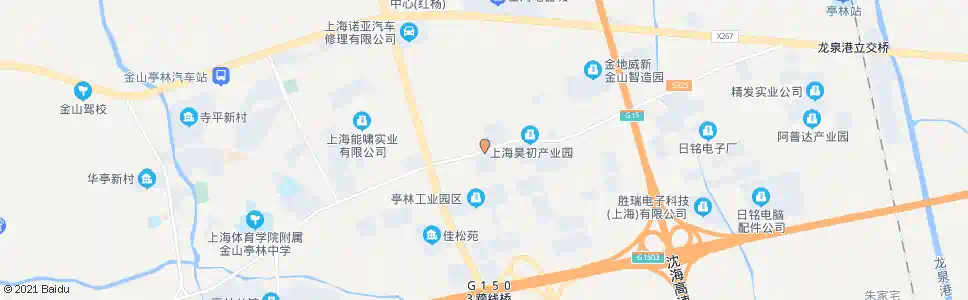 上海亭塔路_公交站地图_上海公交_妙搜公交查询2025