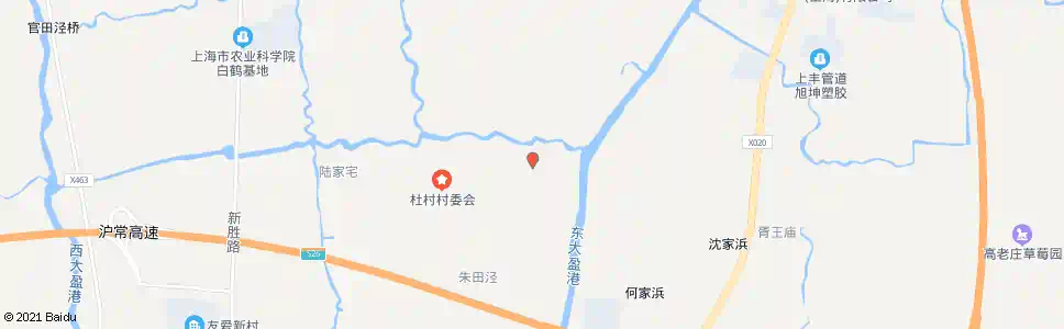上海杜村路泗埭头村_公交站地图_上海公交_妙搜公交查询2025