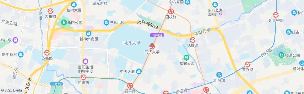 上海同济大学_公交站地图_上海公交_妙搜公交查询2025