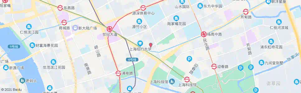 上海浦电路松林路_公交站地图_上海公交_妙搜公交查询2025