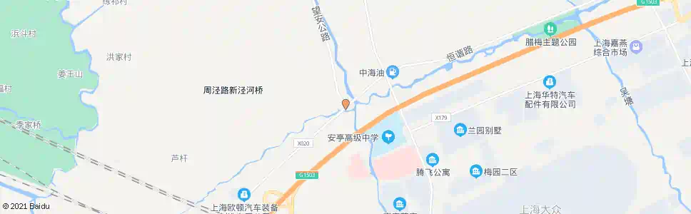 上海七号桥_公交站地图_上海公交_妙搜公交查询2025