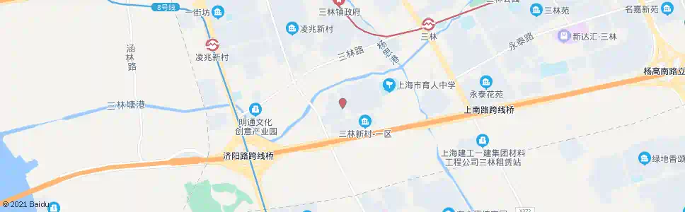 上海永泰路灵岩南路_公交站地图_上海公交_妙搜公交查询2025