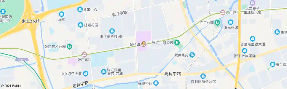 上海龙东大道金科路_公交站地图_上海公交_妙搜公交查询2025