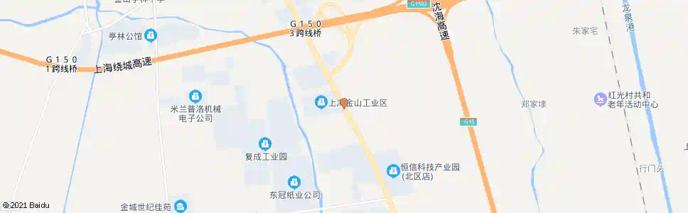上海亭卫公路恒康路(招呼站)_公交站地图_上海公交_妙搜公交查询2025