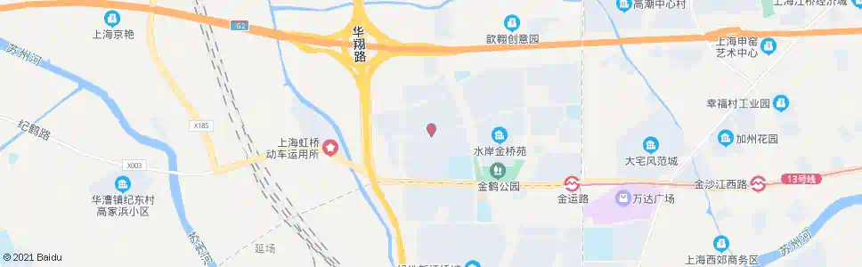 上海鹤霞路星华公路_公交站地图_上海公交_妙搜公交查询2025