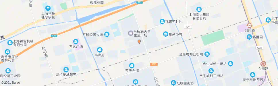 上海银春家园_公交站地图_上海公交_妙搜公交查询2025