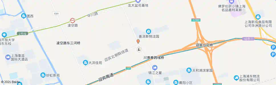 上海川南奉公路营前路_公交站地图_上海公交_妙搜公交查询2025