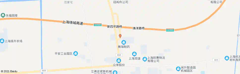 上海新四平公路_公交站地图_上海公交_妙搜公交查询2025