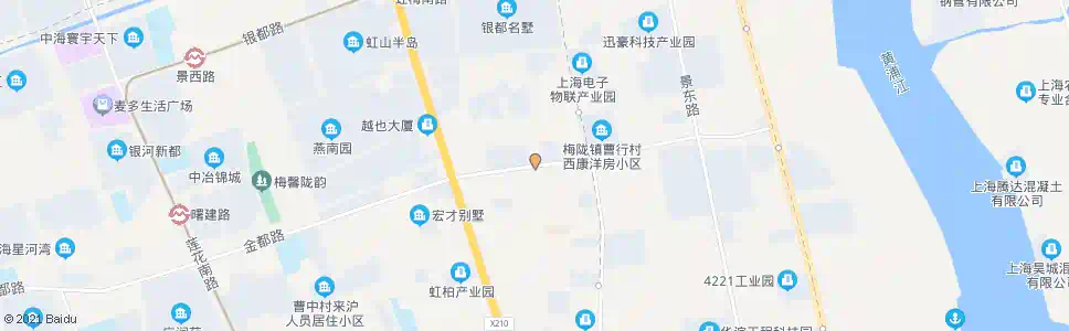 上海曹行村_公交站地图_上海公交_妙搜公交查询2025