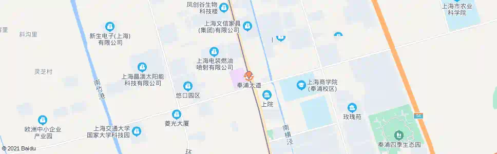 上海奉浦大道_公交站地图_上海公交_妙搜公交查询2025