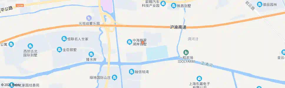 上海置鼎路业辉路(刘夏中心村)_公交站地图_上海公交_妙搜公交查询2025