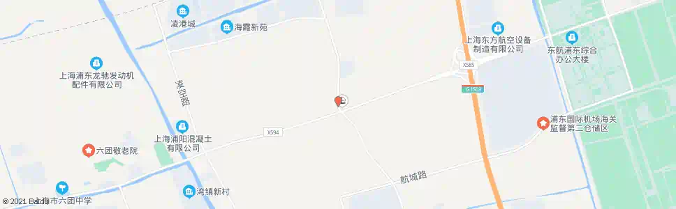 上海川南奉公路川六公路_公交站地图_上海公交_妙搜公交查询2025