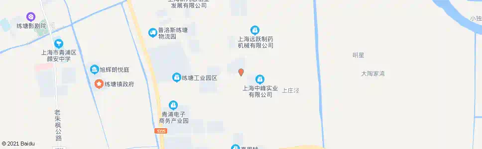 上海章练塘路蒸庄路(招呼站)_公交站地图_上海公交_妙搜公交查询2025