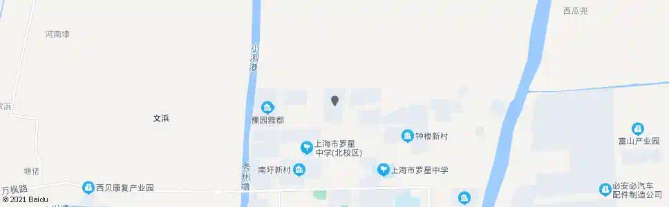 上海红菱苑_公交站地图_上海公交_妙搜公交查询2025