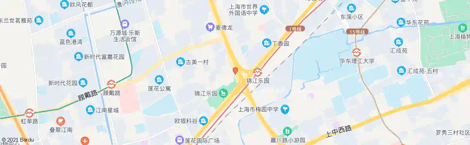 上海虹梅路沪闵路_公交站地图_上海公交_妙搜公交查询2025