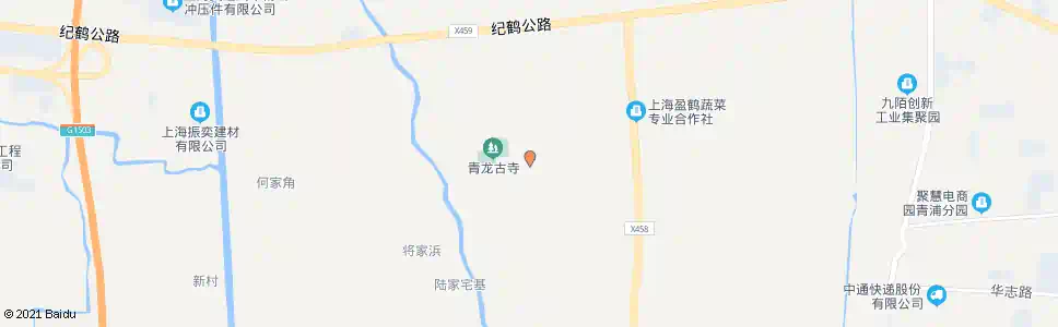 上海青龙公路青龙寺_公交站地图_上海公交_妙搜公交查询2025