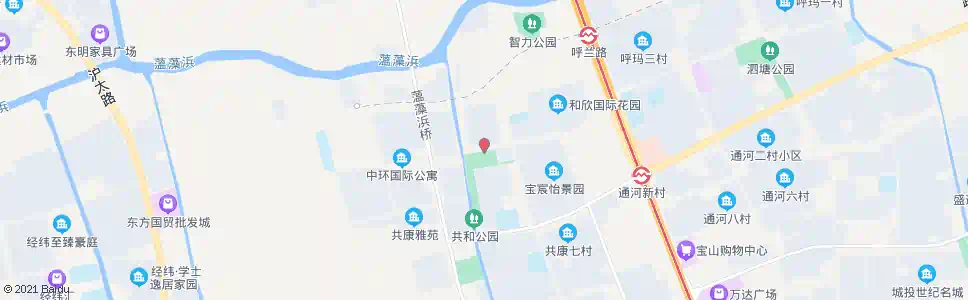 上海长临路场北路_公交站地图_上海公交_妙搜公交查询2025