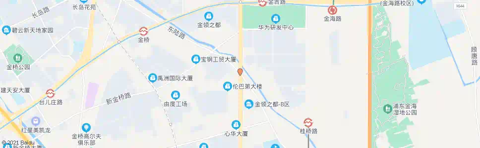 上海申江路唐陆路_公交站地图_上海公交_妙搜公交查询2025