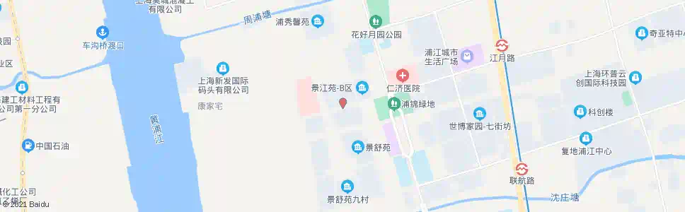 上海江月路浦雪路_公交站地图_上海公交_妙搜公交查询2025