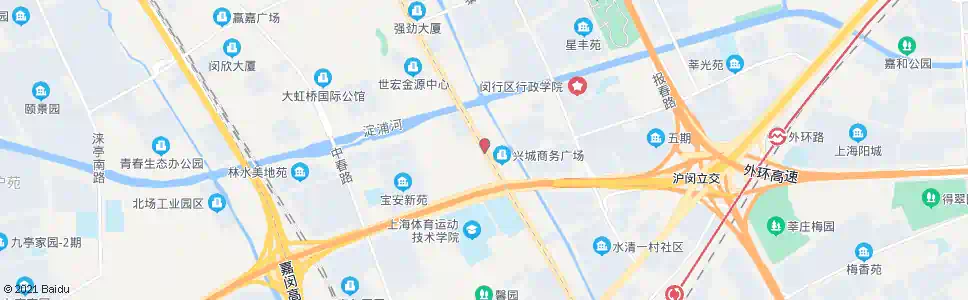上海疏影路七莘路_公交站地图_上海公交_妙搜公交查询2025