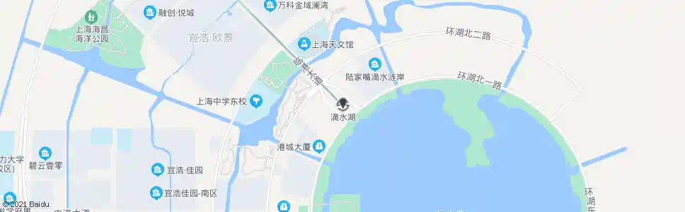 上海滴水湖站_公交站地图_上海公交_妙搜公交查询2025