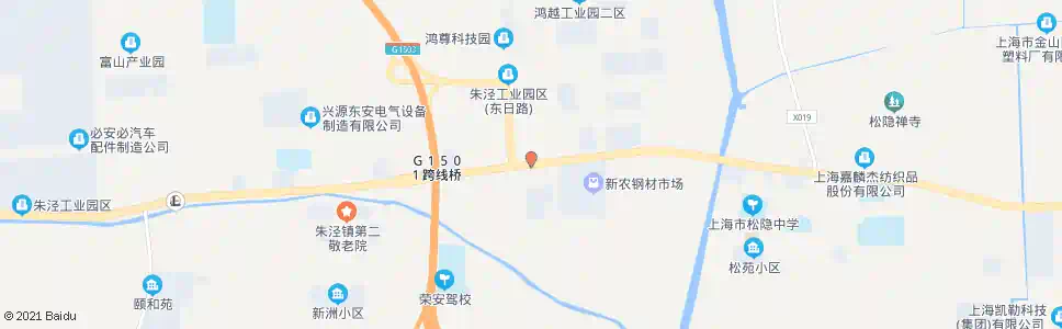 上海亭枫公路新顺路_公交站地图_上海公交_妙搜公交查询2025
