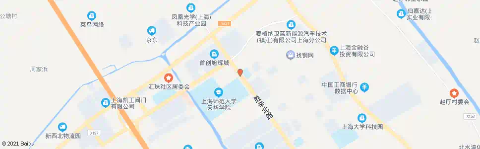 上海胜辛北路汇源路_公交站地图_上海公交_妙搜公交查询2025