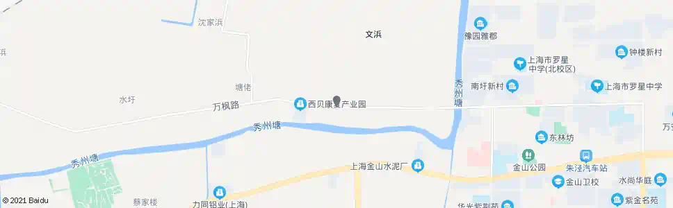 上海万联村_公交站地图_上海公交_妙搜公交查询2025