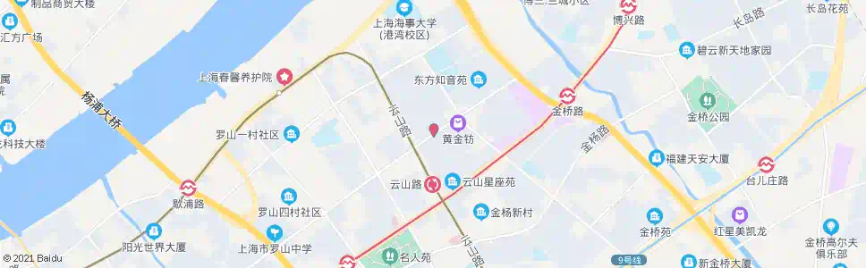 上海枣庄路博山东路_公交站地图_上海公交_妙搜公交查询2025