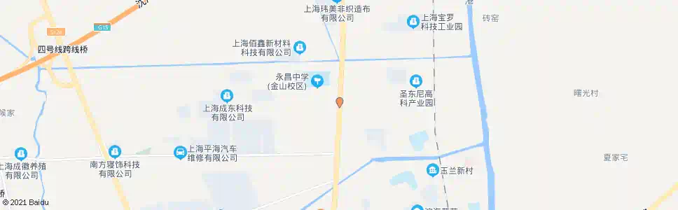 上海亭卫公路山通路_公交站地图_上海公交_妙搜公交查询2025