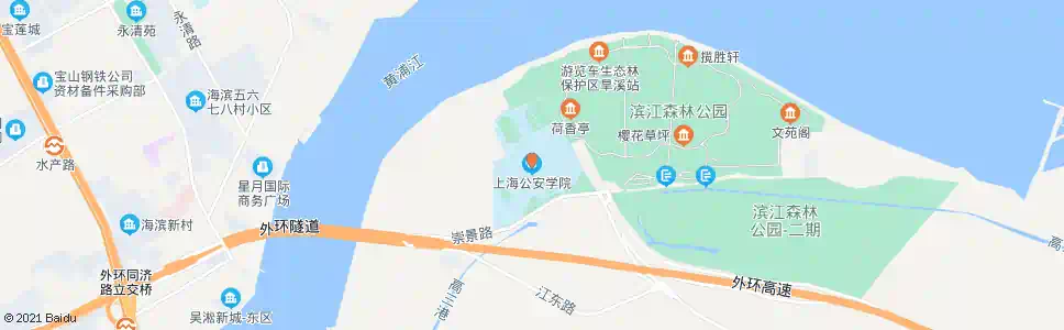 上海公安学校_公交站地图_上海公交_妙搜公交查询2025