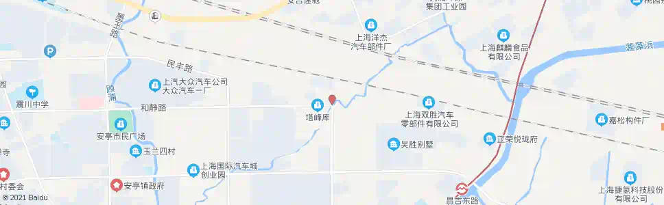 上海于田路_公交站地图_上海公交_妙搜公交查询2025