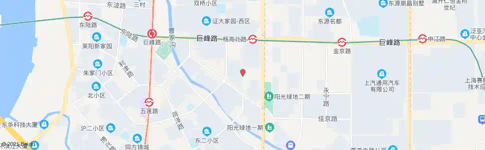 上海博兴路归昌路_公交站地图_上海公交_妙搜公交查询2025