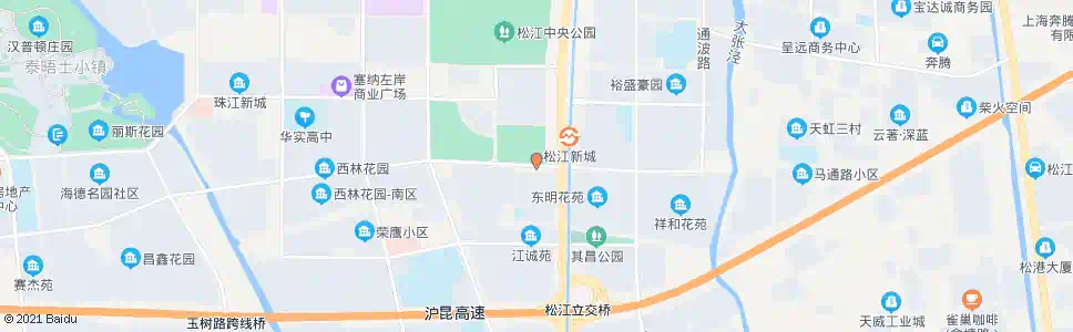 上海鼓楼路嘉松公路_公交站地图_上海公交_妙搜公交查询2025