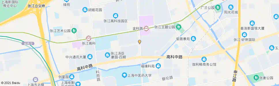 上海金科路晨晖路_公交站地图_上海公交_妙搜公交查询2025