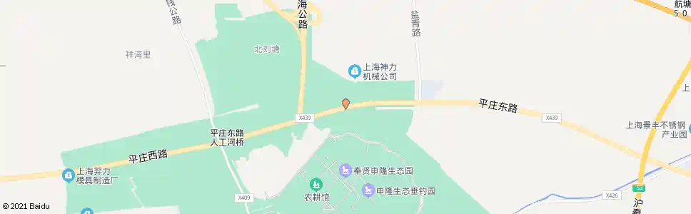 上海平庄公路朱桥路_公交站地图_上海公交_妙搜公交查询2025