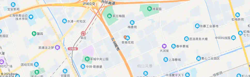 上海高兴路莘吉路_公交站地图_上海公交_妙搜公交查询2025