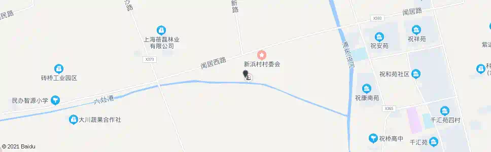 上海周祝公路普新路(周祝公路)_公交站地图_上海公交_妙搜公交查询2025
