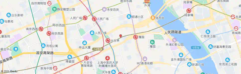 上海金陵东路浙江南路_公交站地图_上海公交_妙搜公交查询2025