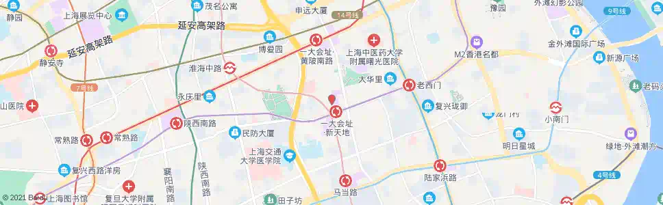 上海大韩民国临时政府旧址_公交站地图_上海公交_妙搜公交查询2025