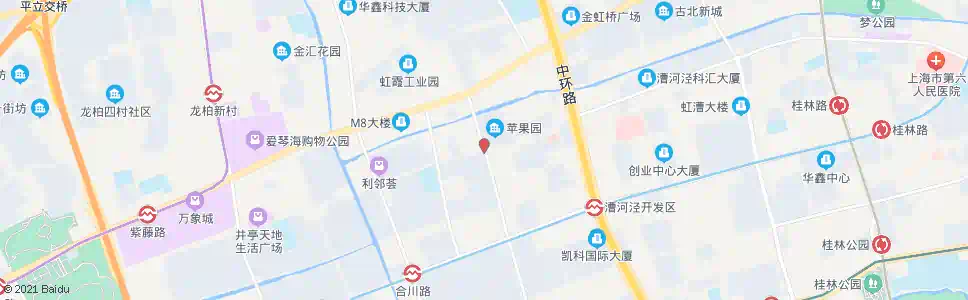 上海莲花路环镇南路_公交站地图_上海公交_妙搜公交查询2025