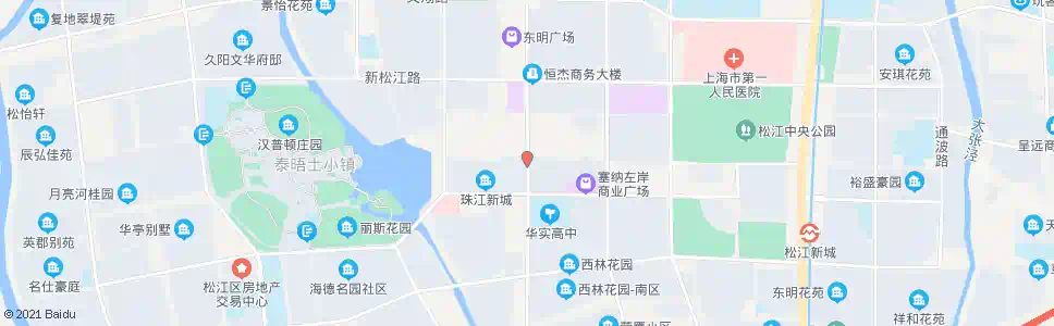 上海江学路南青路_公交站地图_上海公交_妙搜公交查询2025