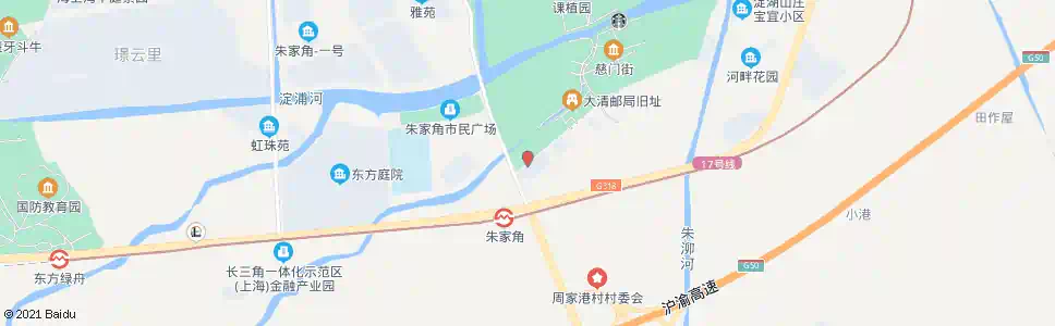 上海祥凝浜路珠溪路(招呼站)_公交站地图_上海公交_妙搜公交查询2025
