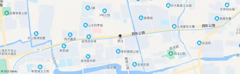 上海泗泾站_公交站地图_上海公交_妙搜公交查询2025