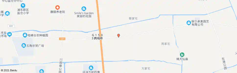 上海下盐路祝和路_公交站地图_上海公交_妙搜公交查询2025
