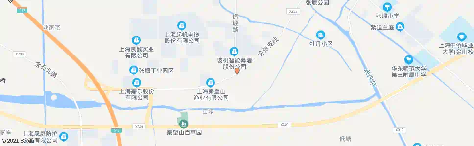 上海振辉路_公交站地图_上海公交_妙搜公交查询2025