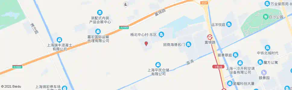上海杨北路杨北支路_公交站地图_上海公交_妙搜公交查询2025